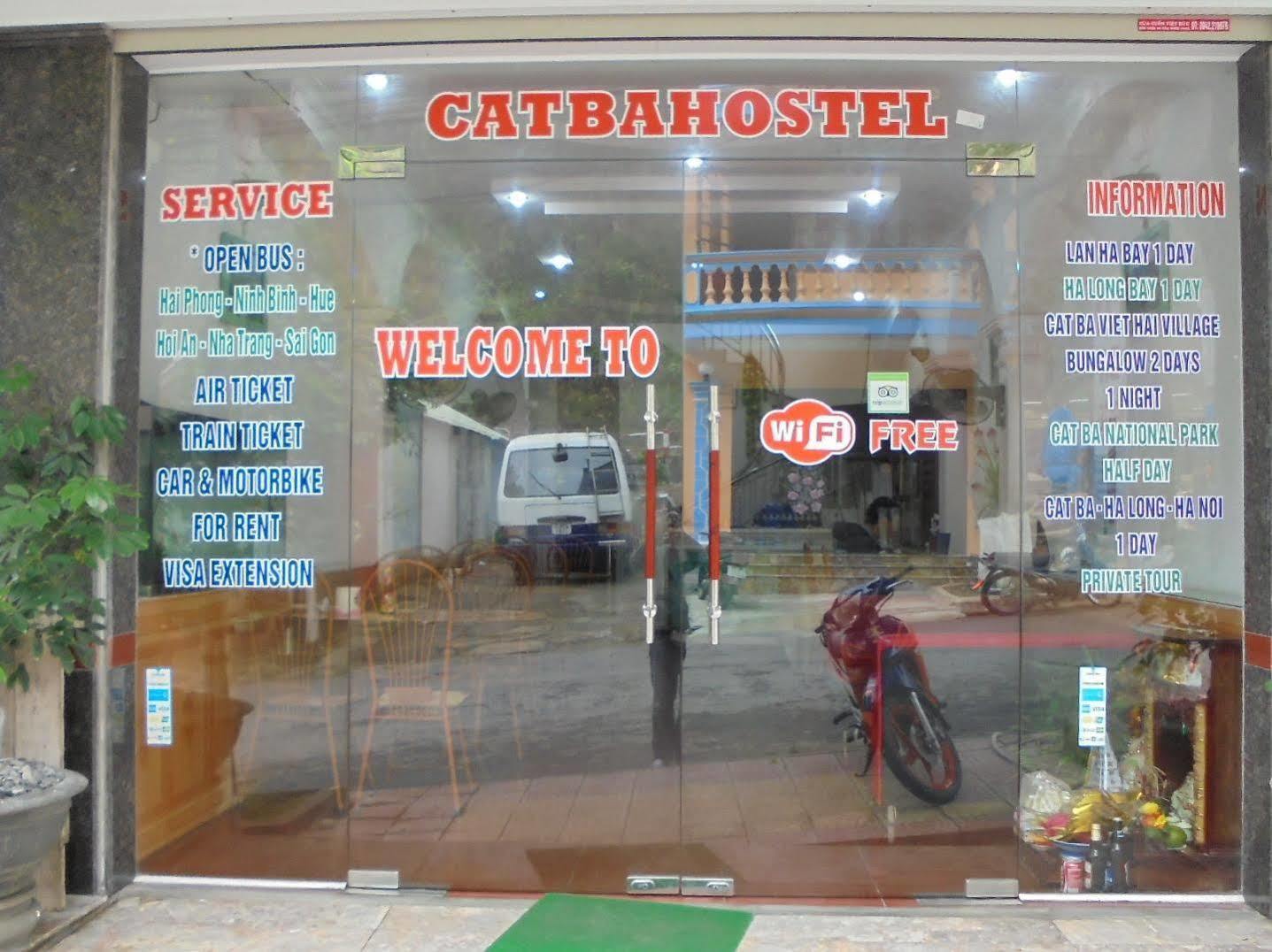Cat Ba Hostel Cat Ba Island Exteriör bild